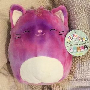 NWT Unicorn Kitty Squishmallow 8 inches Caticorn